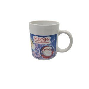 sherwood vintage rudolph the red nose reindeer design coffee mug